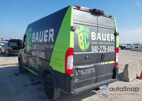 2023 Ram Promaster 2500 High Roof 136 Wb z USA, uszkodzony, nr VIN 3C6LRVCG4PE539674